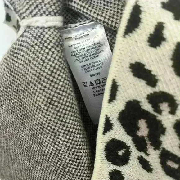 Loft Leopard Print Sweater Size XS Petite - Picture 4 of 5